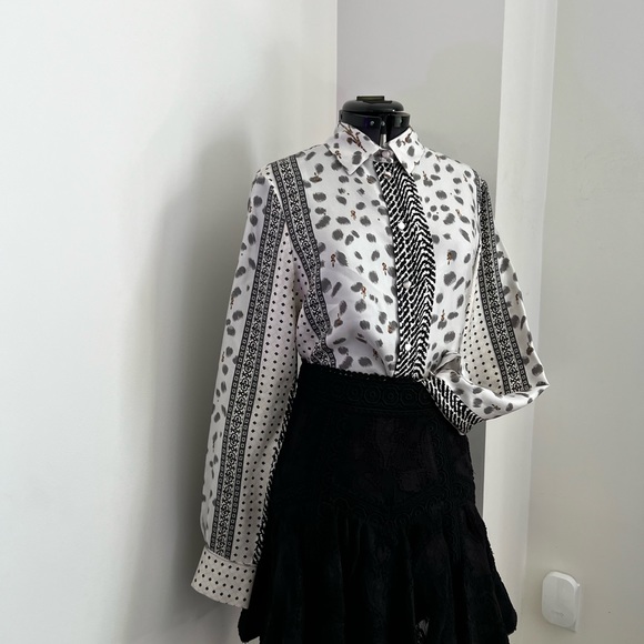 Pierre-Louis Mascia - Silk Shirt - Size M - BNWT - Picture 1 of 4